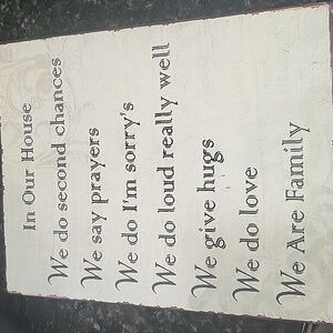 IN Our House Metal Sign